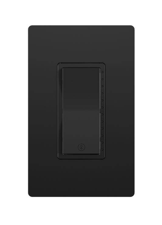 Lightcloud, LC hub gateway, wall mounted, dimmer, black