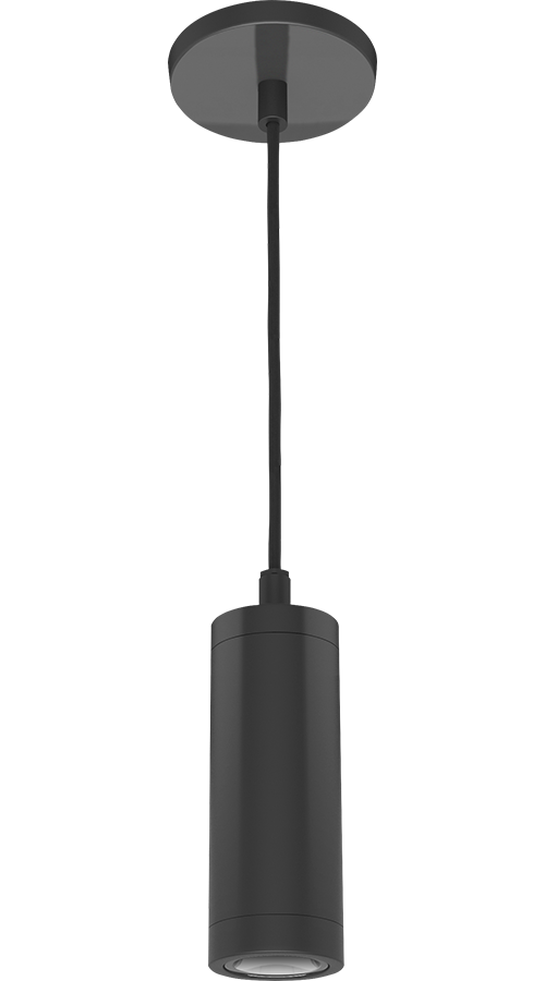 Cylinders, 740 lumens, CDLED, 10W, 2 Inches, with pendant cord 48 Inches, 90CRI, 3500K, bronze