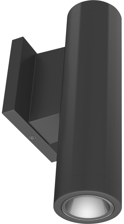 Cylinders, 756 lumens, CDLED, 10W, 2 Inches, wall direct(downlight) only, 90CRI, 3500K, bronze