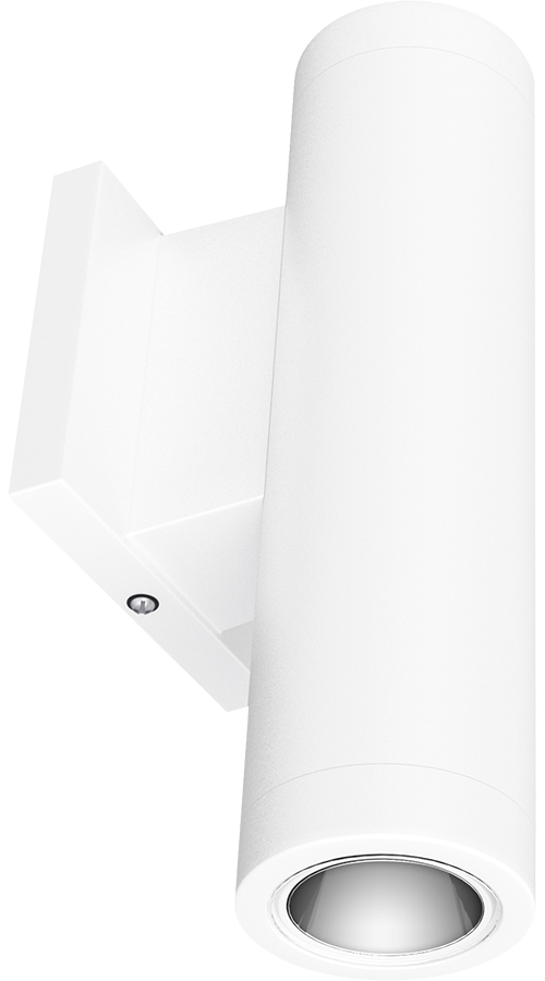 Cylinders, 772 lumens, CDLED, 10W, 2 Inches, wall direct(downlight) only, 90CRI, 4000K, matte white