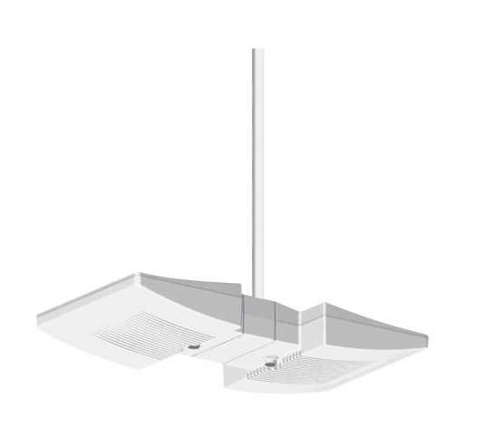 Architectural, 5519 lumens, PLED, pendant mount, , 52W, 5000K, 120-277V, white