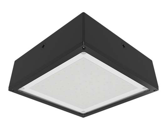 Canopylights 7175 Lumens Vanled 52W 4K flat frost 0-10V bronze 480V lightcloud controller