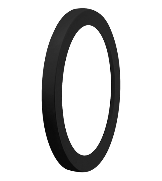 Decorative, Lens & Door Frame Replacement Gnled, black with Frosted Lens