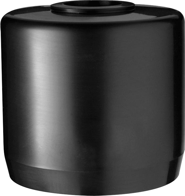 Landscape, Mighty Cap 3 Inches Fits 2 7/8 Inches Od Pipe, black