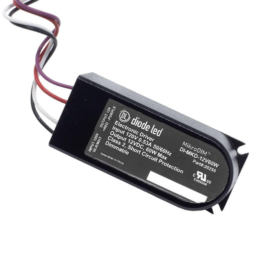 MikroDIM Electronic Dimmable Driver - 60W