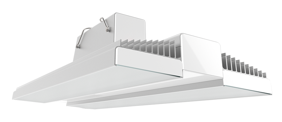 NEW_LED_RAIL_HIGH_BAY 34847 Lm RAIL 225W 5000K Led 120-277V Batt B/U Al