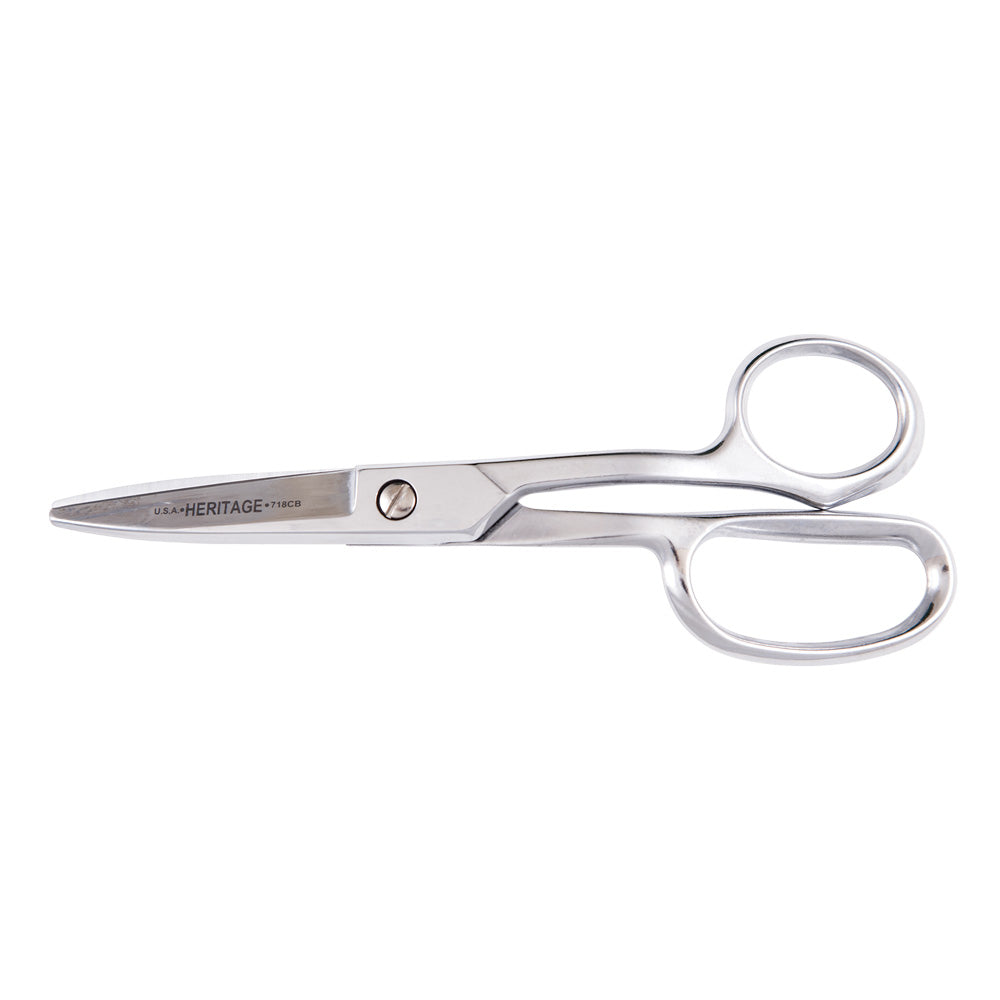 Shear, Curved Handle, Blunt Tip, 8-7/8-Inch