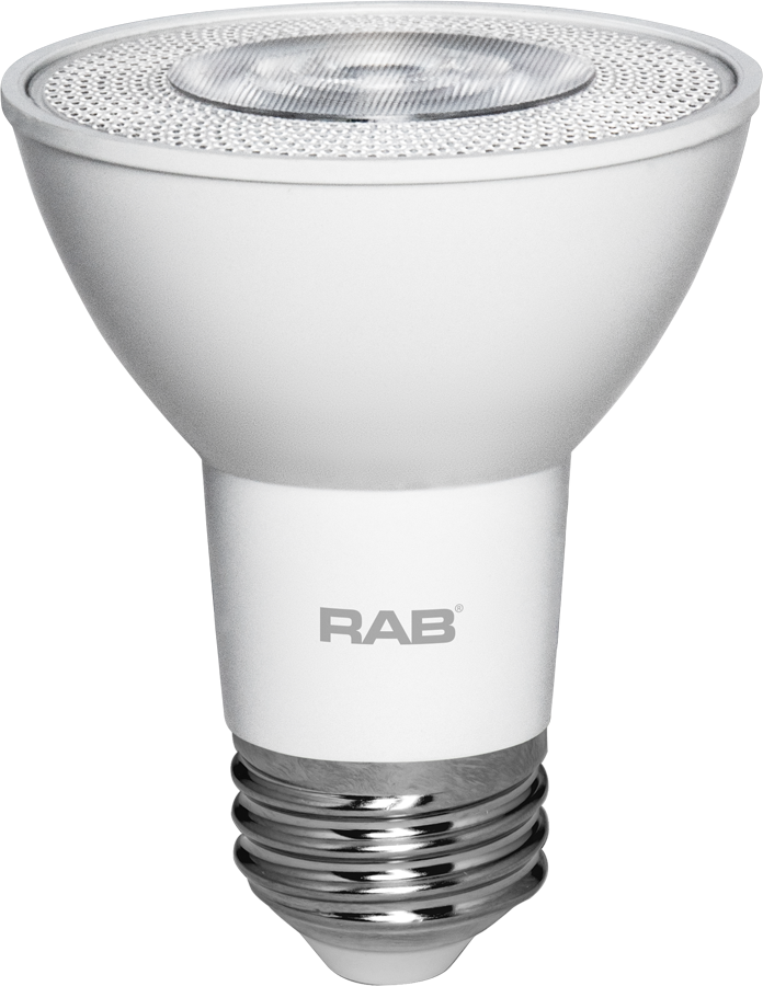 PARs, 550 lumens, PAR20, 7W, 90CRI 3000K, 25 degree beam spread, dimmable