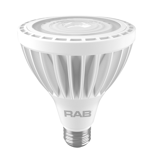 PARs, 1800 lumens, PAR30L, commercial grade, 19W, base E26, 90CRI 3000K, 40 degrees beam angle, non-dimmind