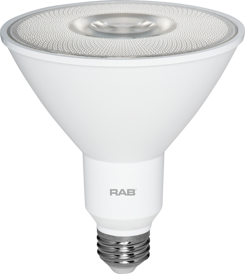 PARs, 950 lumens, PAR38, 12W, 90CRI 3000K, 25 degree beam spread, dimmable