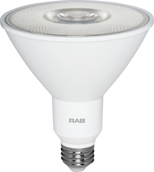 PARs, 950 lumens, PAR38, 12W, 90CRI 3000K, 25 degree beam spread, dimmable