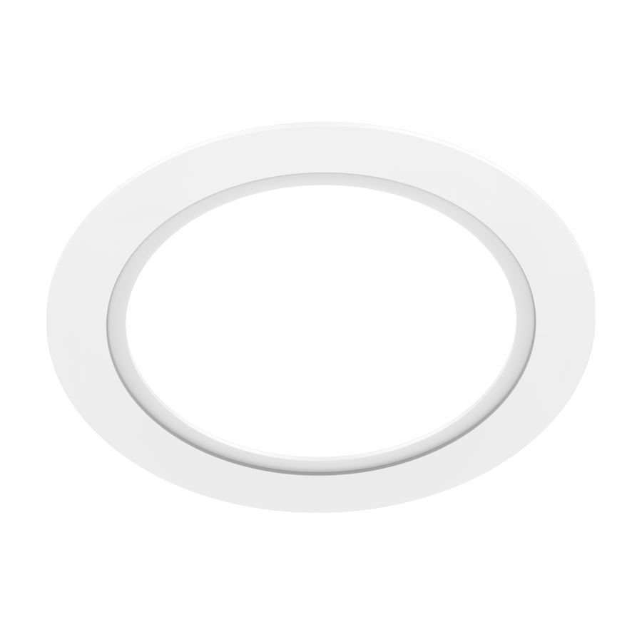 Retrofit Downlights, RFLED, goof ring, 6-8 inch round, white