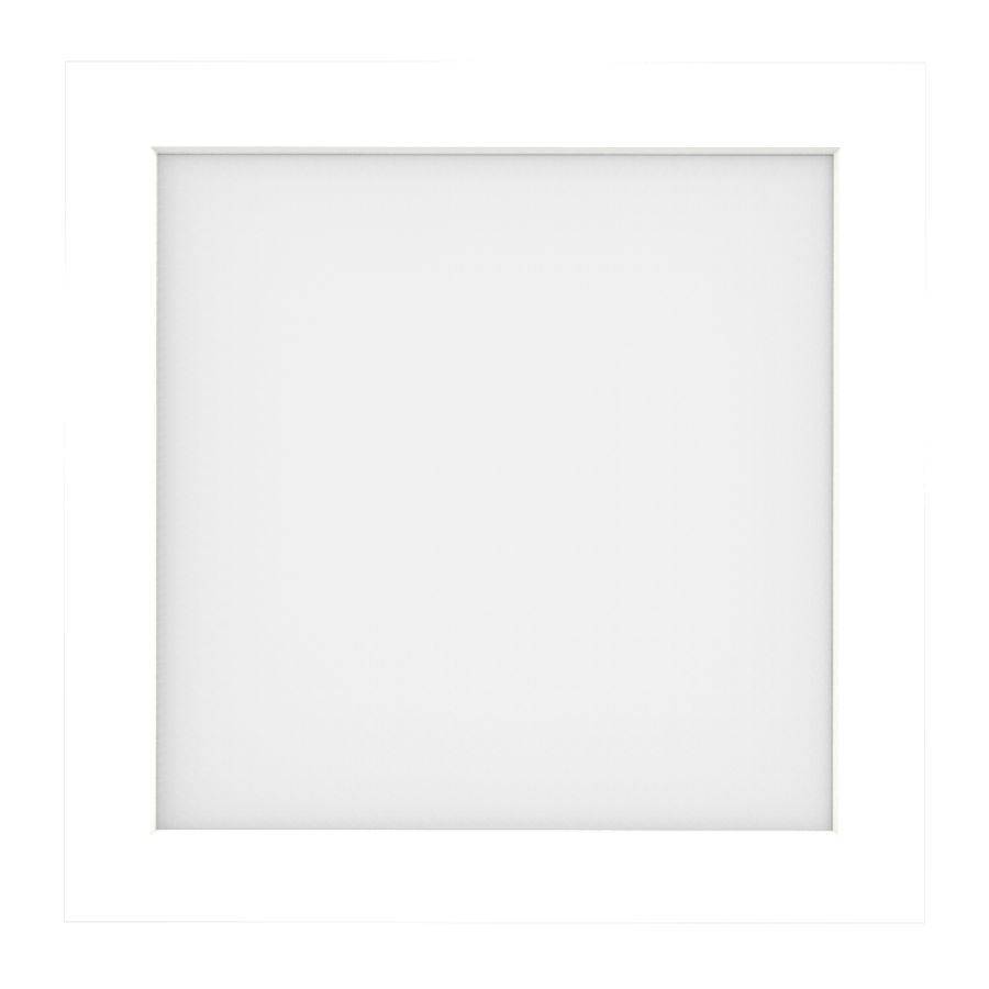 SURFACEFLUSHMOUNTS,SURFACEFLUSHMOUNTS_RESIDENTIAL 1,700-1,850 Lm Panel Smfa 1'X1' Square 20W 1600Lm Cri90 5Cct Unv Triac White