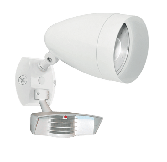 Outdoor sensors, 1259 Lumens, STEALTH 110, sensor, with HBLED 13W, 4000K, LED, white