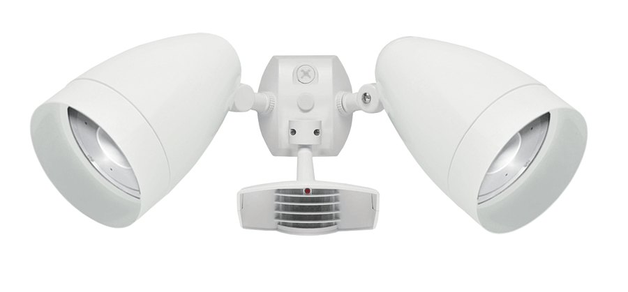 Outdoor sensors, 2518 lumens, STEALTH 110, sensor, with two HBLED 13W, 4000K, LED, white