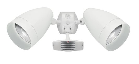 Outdoor sensors, 2456 Lumens, STEALTH 110, sensor, with two HBLED 13W, 3000K, LED, white