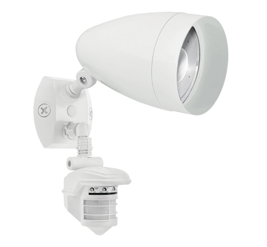 Outdoor sensors, 1259 Lumens, STEALTH 360, sensor, with HBLED 13W, 4000K, LED, white