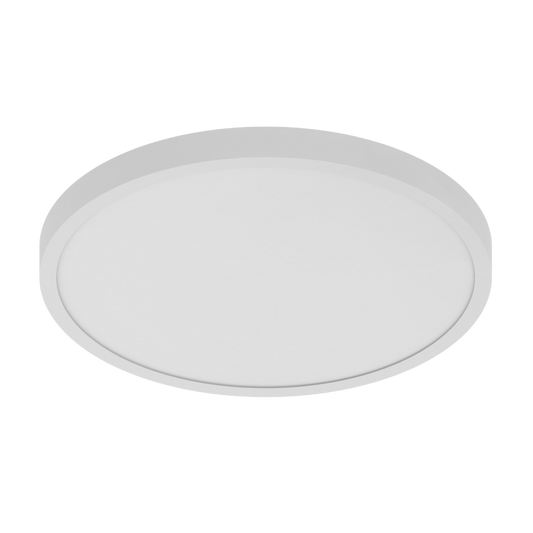 SURFACEFLUSHMOUNTS 2,250-2,450 Lm Slim Sumo Xl 19" Round 30W 2250Lm Cri90 5Cct Unv 0-10V+Triac White