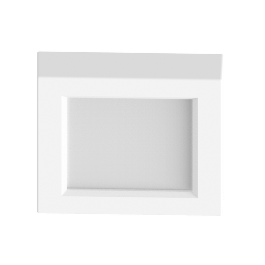 Flush mount downlights, 650 Lumens, SUMOFA, 5 Inches square, 10W, 90CRI 3000/3500/4000/5000k, 120V, white