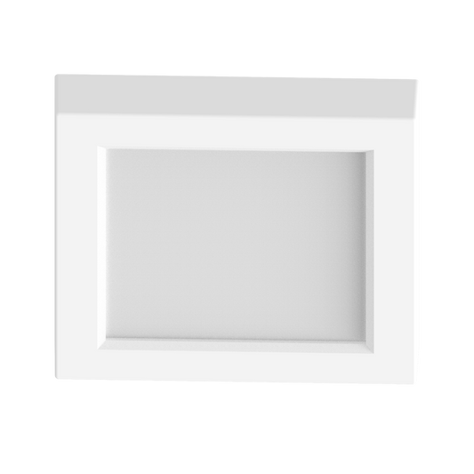 Flush mount downlights, 850 Lumens, SUMOFA, 7 inches square, 13W, 90CRI 3000/3500/4000/5000k, 120V, white