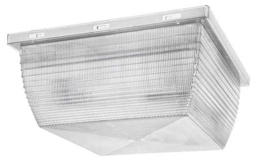 Vandalproof, 2400 lumens, VAN4, 12 Inches X 12 Inches Ceiling 32W CFL Qt