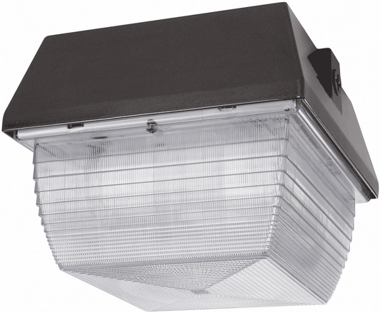 Vandalproof, 3200 lumens, VAN3, 9 inch x 9 Inch, ceiling mount, 42W, CFL-QT, lamp, 120V photocell