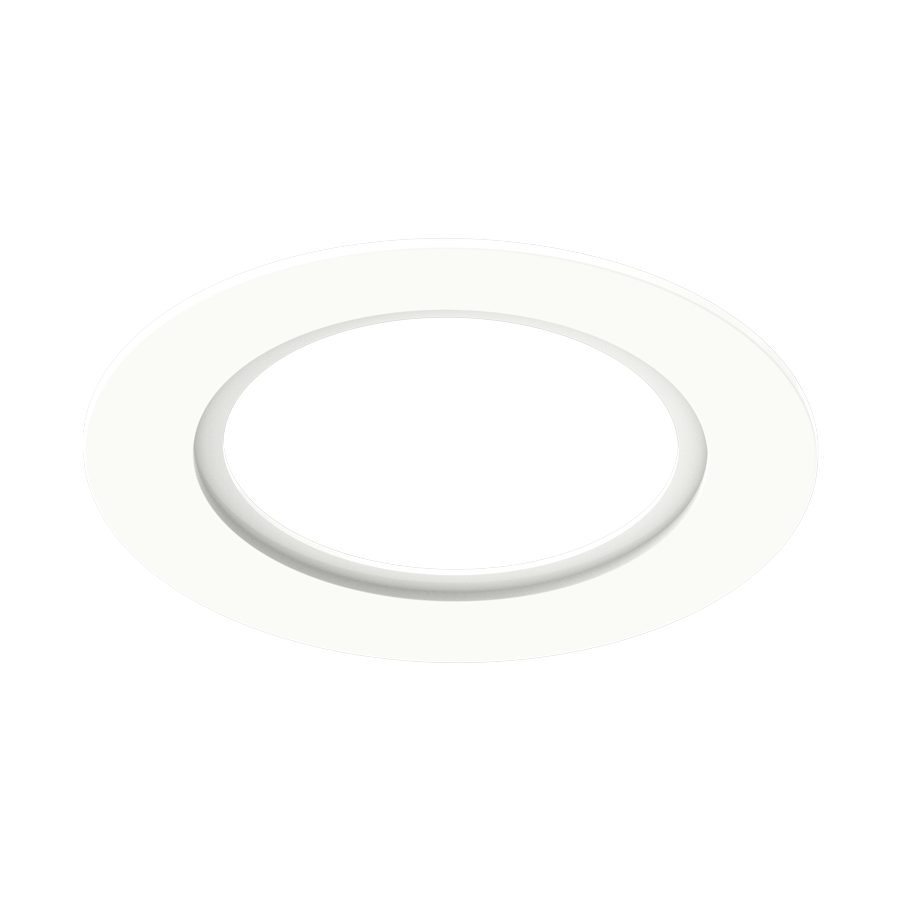 Recessed Downlights, WFRL, goof ring, 4 inches-6 inches, white